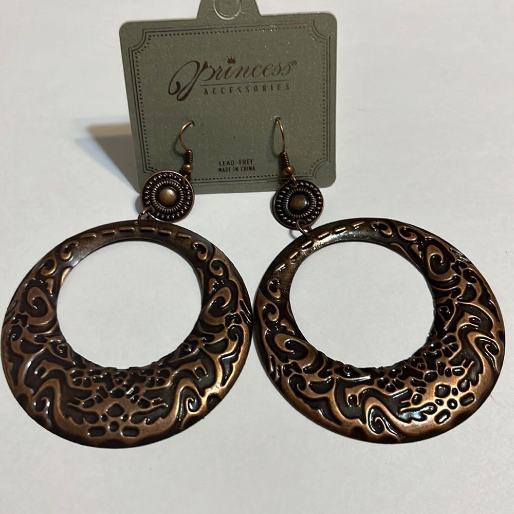 New lead free princess earrings